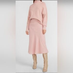 Express Twill Pink Skirt